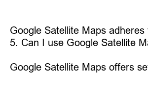 구글 위성지도