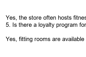 룰루레몬 오프라인 매장 위치