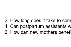 산후도우미 자격증