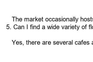 양재꽃시장 영업시간